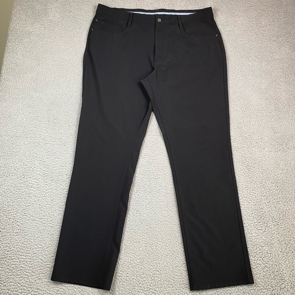 FootJoy Other - Footjoy Men's Size 38x32 Black Athletic Fit Performance Stretch Chino Golf Pants